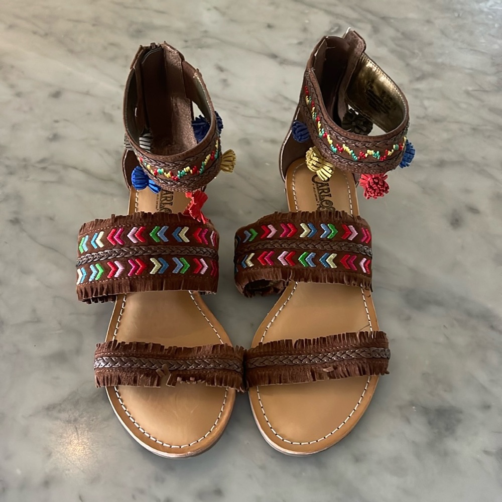 Cute colorful flats